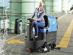 駕駛式洗地機已成為環保